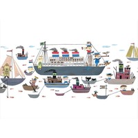 Fotobehang Holland America Line (389.6 x 280 cm)