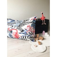 Zitzak zebra, flamingo