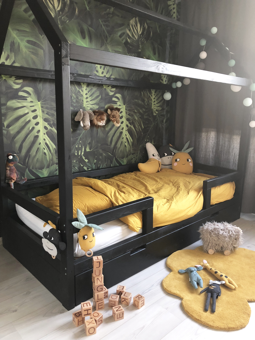 Kinderkamer | Zo maak je een hippe jungle speelkamer - Klein en Stoer