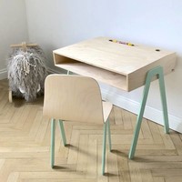 Kinderbureau plus stoel mint