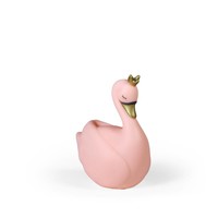 Zwaan led lamp peach roze medium