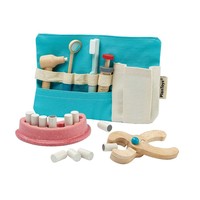 Houten tandarts set