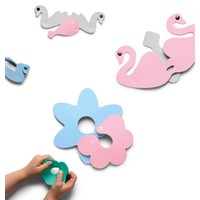 3D bad puzzel Swan lake