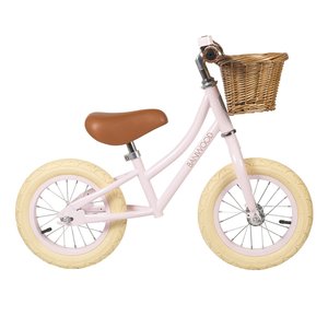 Banwood Loopfiets First go lichtroze