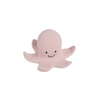 Octopus bad/bijtspeeltje met rammelaar