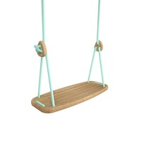 Houten schommel mint touw
