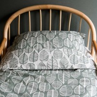 Tuck-Inn dekbedovertrek (140x200cm) Beleaf sage green 1-persoons