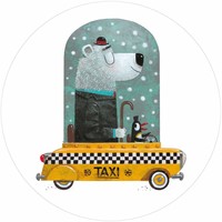 Behangcirkel Bear Cab