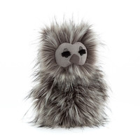 Knuffel uil glitters