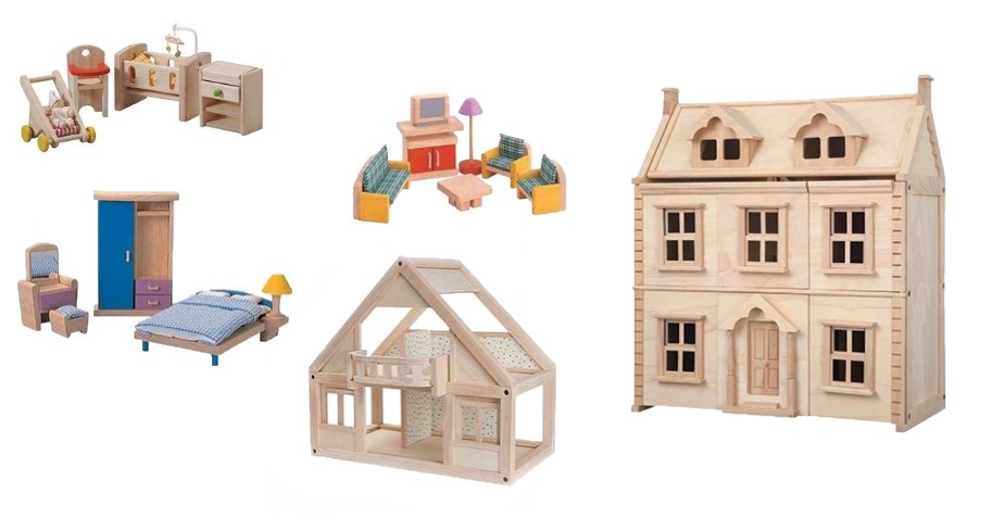 poppenhuis voor in de kinderkamer