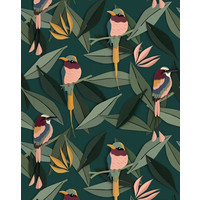 Vogel behang