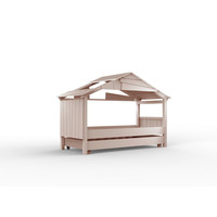 Star boomhut winter roze