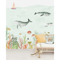 Sealife coral Behang Mural