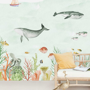 Creative lab amsterdam Sealife coral Behang Mural