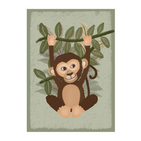 Kinderposter aap