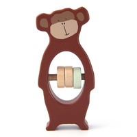 Houten rammelaar Mr. Monkey