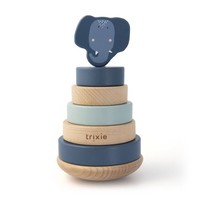Houten stapeltoren Mrs. Elephant