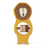 Houten rammelaar Mr. lion