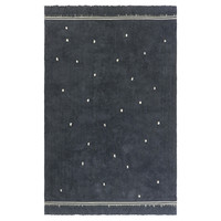 Vloerkleed Emily dots anthracite