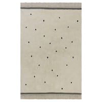 Vloerkleed Emily dots cream