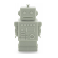 Robot spaarpot licht groen