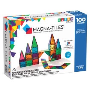 MAGNA-TILES  MAGNA-TILES Clear Colors 100 stuks