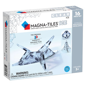 MAGNA-TILES  MAGNA-TILES Clear Ice 16 stuks