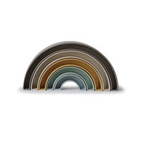 Stapeltoren rainbow hillside