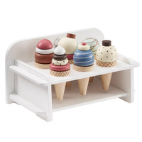 IJscohouder met ijsjes