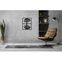 Wanddecoratie- Boomframe - Zwart