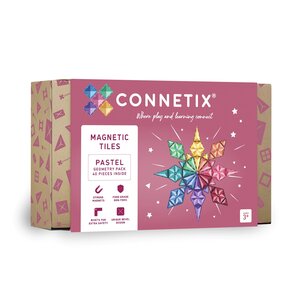 CONNETIX CONNETIX Pastel Geometry Pack 40 stuks