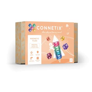 CONNETIX CONNETIX Pastel Square Set (40 stuks)