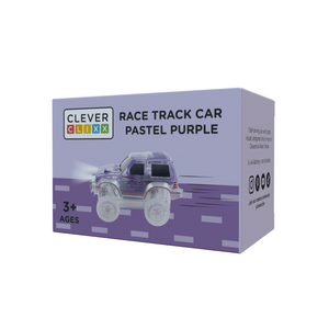 Cleverclixx Race Track Auto Pastel Paars