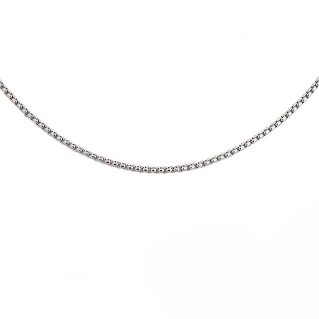 MelanO Halsketting Jodie Zilver