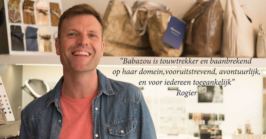 Rogier, verantwoordelijke voor Babazou Sint Denijs Westrem