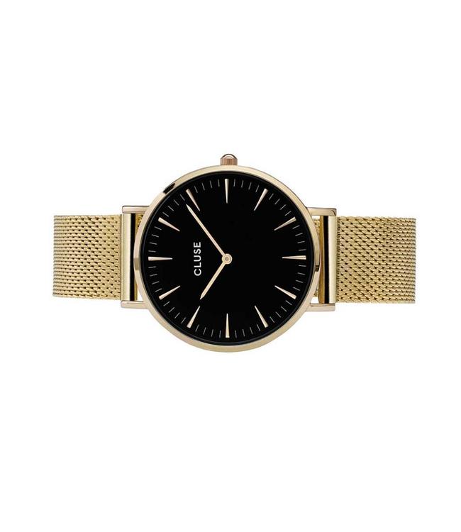 Cluse Uurwerk Boho Chic Mesh gold/black