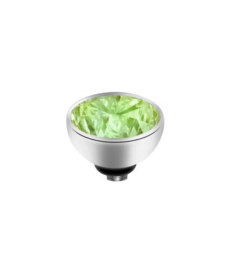 MelanO Twisted CZ setting, SS, Mint