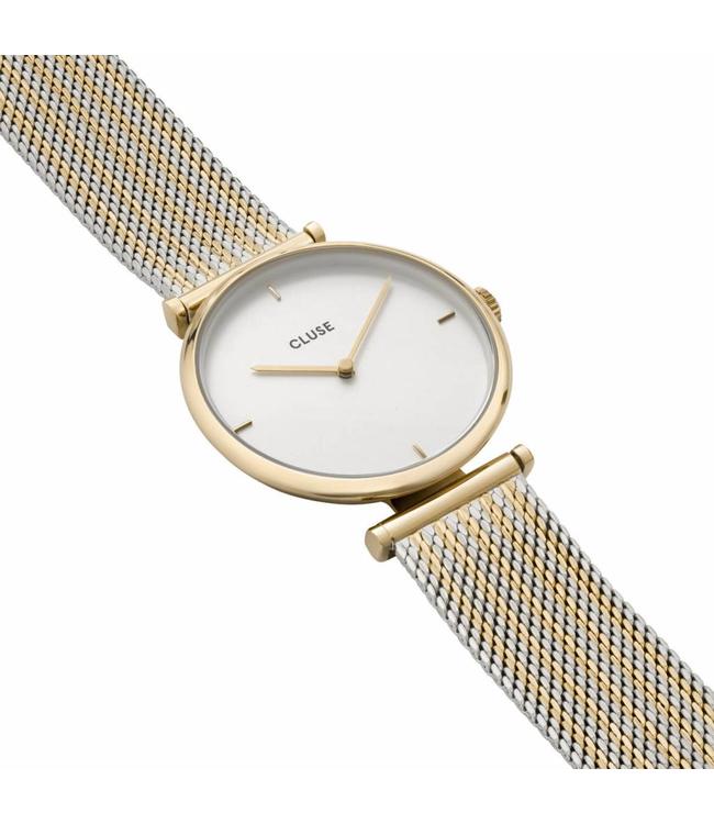 Cluse Uurwerk Triomphe Gold bicolor