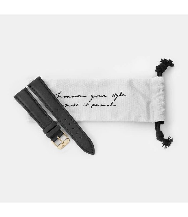 Cluse Uurwerkbandje Boho Chic Strap Black/Gold