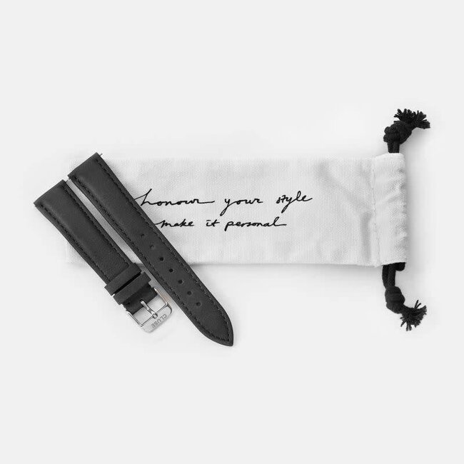 Cluse Uurwerkbandje Boho Chic Strap Black/Silver