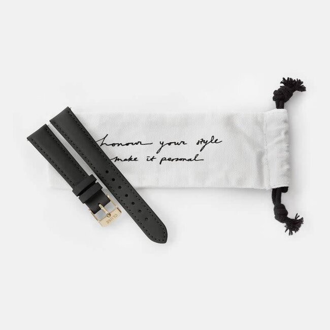 Cluse Uurwerkbandje Minuit black/gold