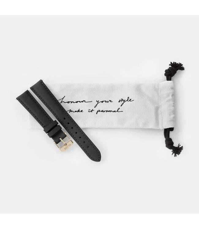 Cluse Uurwerkbandje Minuit black/gold
