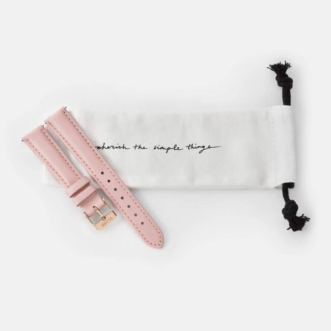 Cluse Uurwerkbandje Minuit pink/rosegold