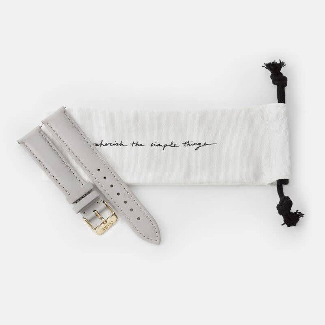 Cluse Uurwerkbandje Boho Chic strap grey/gold