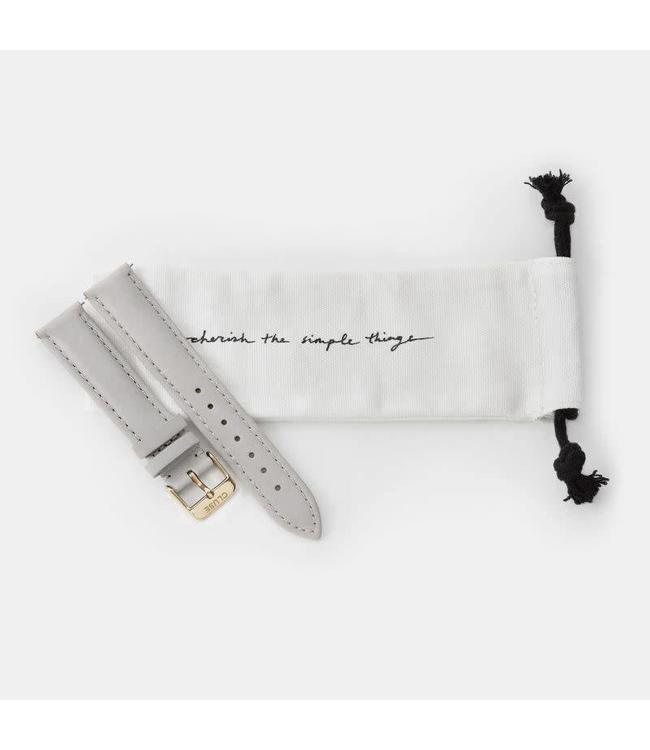 Cluse Uurwerkbandje Boho Chic strap grey/gold