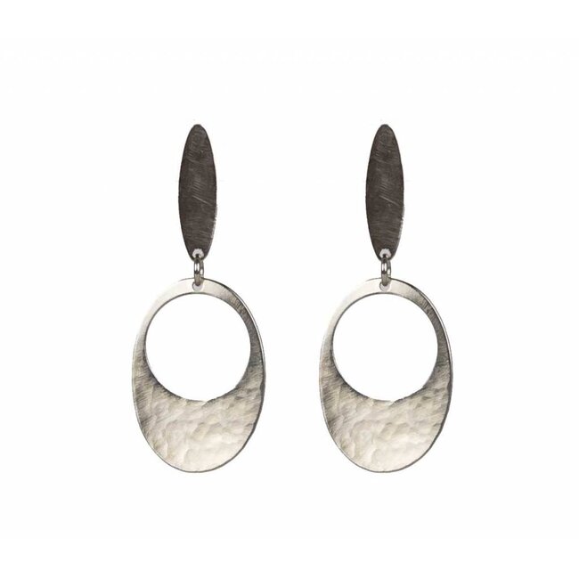 TAIM Oorring Jupiter zilver