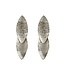 TAIM Oorring Frona Zilver