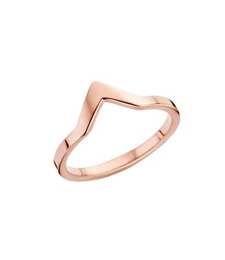 MelanO Ring Friends Pointed Rosegold