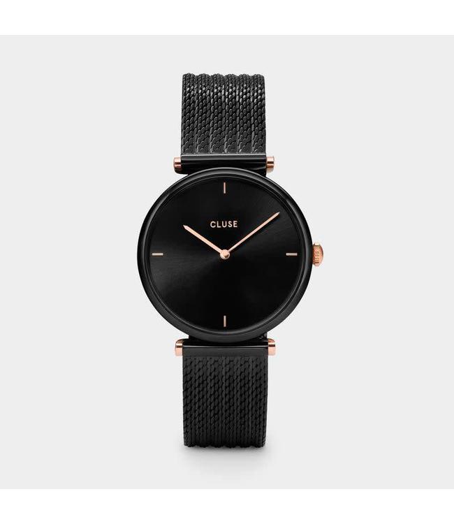 Cluse Montre Triomphe Mesh Black/Black