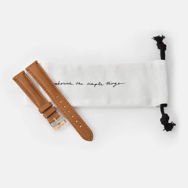 Cluse Uurwerkbandje Minuit Strap Caramel Rose